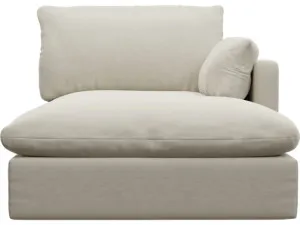 Willow Muse Flax Chaise Right Arm Facing Sofa Module by James Lane, a Sofas for sale on Style Sourcebook