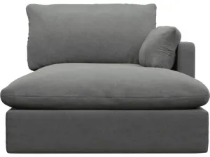 Willow Maya Flint Chaise Right Arm Facing Sofa Module by James Lane, a Sofas for sale on Style Sourcebook