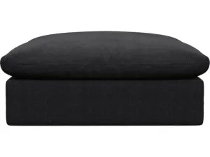 Willow Plaza Flint Grey Ottoman by James Lane, a Ottomans for sale on Style Sourcebook