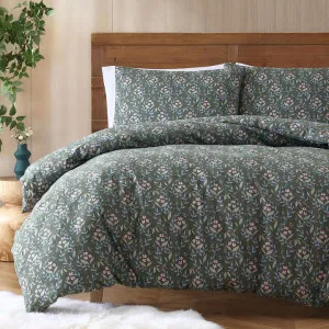 Ardor Boudoir Ditsy Flora Flannelette Quilt Cover Set by null, a Quilt Covers for sale on Style Sourcebook