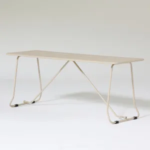 Parco Outdoor Bench Sand by Seek & Ramble, a Outdoor Chairs for sale on Style Sourcebook