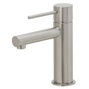 Phoenix Vivid Slimline Basin Mixer Brushed Nickel by PHOENIX, a Bathroom Taps & Mixers for sale on Style Sourcebook