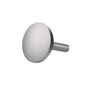 Round Button and Thread 30mm Satin Nickel by Estelle, a Door Hardware for sale on Style Sourcebook