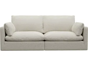 Willow Boucle Ivory Modular Sofa - 2 Seater by James Lane, a Sofas for sale on Style Sourcebook