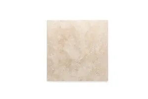 Travertine Ivory Honed 400x400x30mm by Amber, a Travertine for sale on Style Sourcebook