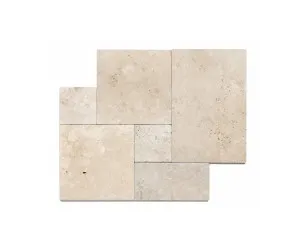 Travertine Ivory French Pattern x30mm by Amber, a Travertine for sale on Style Sourcebook