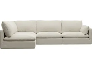 Willow Muse Flax Corner Sofa - 4 Seater LAF Terminal by James Lane, a Sofas for sale on Style Sourcebook