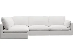 Willow Muse Frost Corner Sofa - 4 Seater LAF Terminal by James Lane, a Sofas for sale on Style Sourcebook