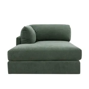 Finley Tribute Dark Jade Left Arm Facing Chaise Module by James Lane, a Sofas for sale on Style Sourcebook