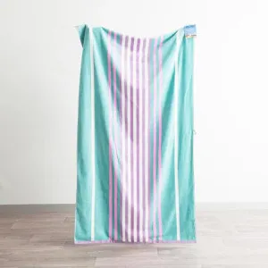 Renee Taylor Jacquard Velour Blue Cabana Beach Towel 2 Pack by null, a Outdoor Accessories for sale on Style Sourcebook