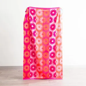 Renee Taylor Jacquard Velour Sunflower Beach Towel 2 Pack by null, a Outdoor Accessories for sale on Style Sourcebook