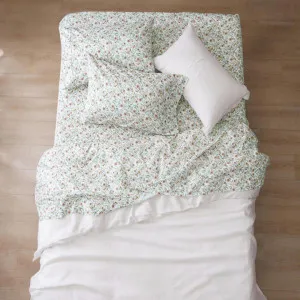 Renee Taylor Red Gum Patterned Cotton Sheet Set by null, a Sheets for sale on Style Sourcebook