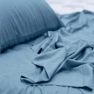 Odyssey Living Bamboo Blend Sterling Blue Sheet Set by null, a Sheets for sale on Style Sourcebook