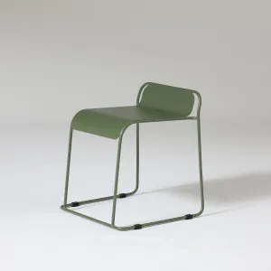 Parco Outdoor Stool Olive Set of 2 by Seek & Ramble, a Outdoor Chairs for sale on Style Sourcebook