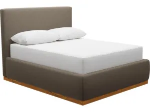 Haven Dark Gas Lift Bed Alles Angora by James Lane, a Beds & Bed Frames for sale on Style Sourcebook