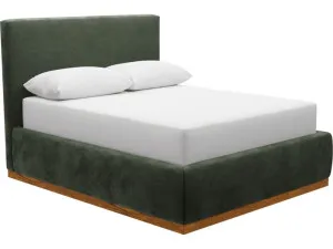 Haven Dark Gas Lift Bed Muse Forest by James Lane, a Beds & Bed Frames for sale on Style Sourcebook