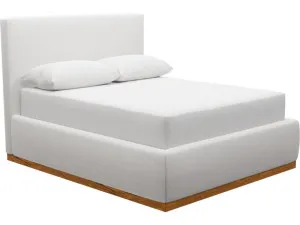 Haven Dark Gas Lift Bed Muse Frost by James Lane, a Beds & Bed Frames for sale on Style Sourcebook