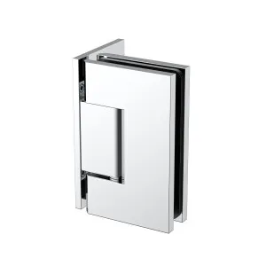 Boston Wall to Glass 90 Degree Hinge with L Type Mounting Plate -Matte Chrome by Estelle, a Bathroom Fixtures for sale on Style Sourcebook