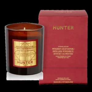 Hunter Candles Scented Candle The Strand / Wooden Elevator, Sticky Almonds, Spilled Whiskey by Hunter Candles, a Candles for sale on Style Sourcebook