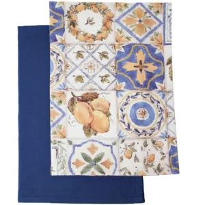 Set of 2 Portile Cotton Kitchen Tea Towels by NF Living, a Tea Towels for sale on Style Sourcebook