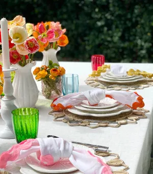 100% Linen Tablecloth Warm White 180cm x 270cm by Hutch Accessories, a Table Cloths & Runners for sale on Style Sourcebook