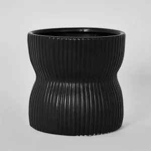 Austin Decorative Vase Black Small by Florabelle Living, a Vases & Jars for sale on Style Sourcebook