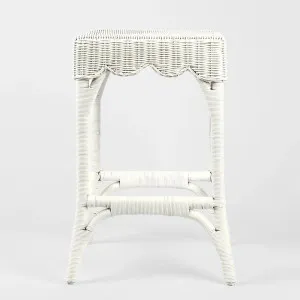 Belle Counter Stool White Outdoor Undercover by Florabelle Living, a Bar Stools for sale on Style Sourcebook