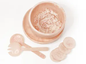 Aura Resin Decor Bowl Milky White 28X15CM by Robert Mark, a Decorative Plates & Bowls for sale on Style Sourcebook