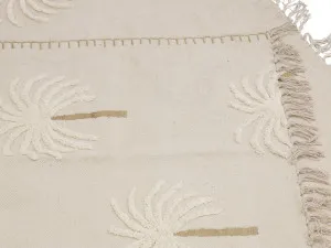 Palm Beach Tufted Rug Natural Cotton/Jute 180X230CM by Robert Mark, a Contemporary Rugs for sale on Style Sourcebook