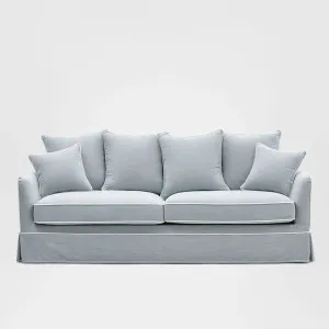 Noosa Hamptons 3 Seat Sofa Beach W/White Piping by Florabelle Living, a Sofas for sale on Style Sourcebook