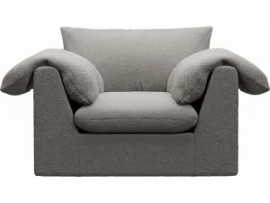 Ludlow Boucle Pumice Armchair by James Lane, a Chairs for sale on Style Sourcebook