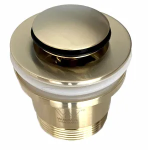 Bella Vista Universal Pop-Up Waste French Gold by Bella Vista, a Traps & Wastes for sale on Style Sourcebook