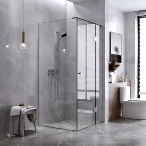 Bourne Victoria 900mm Fully Frameless Shower Screen by Bourne, a Shower Screens & Enclosures for sale on Style Sourcebook