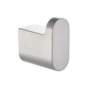Noosa Robe Hook Brushed Nickel by Bourne, a Shelves & Hooks for sale on Style Sourcebook