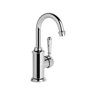 Brodware Neu England Basin Mixer With Metal Lever Durobrite Chrome by Brodware, a Bathroom Taps & Mixers for sale on Style Sourcebook