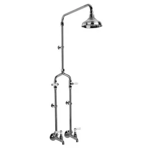 Brodware Neu England Bath & Shower Set With Metal Lever Durobrite Chrome by Brodware, a Shower Heads & Mixers for sale on Style Sourcebook
