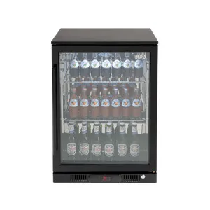 Euro Alfresco Single Door Beverage Cooler, Right Hinge, Matte Black, 138L by Euro Alfresco, a Refrigerators, Freezers for sale on Style Sourcebook