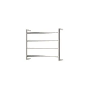 Fienza Kaya Heated Towel Rail 600 x 450mm Brushed Nickel by Fienza, a Towel Rails for sale on Style Sourcebook