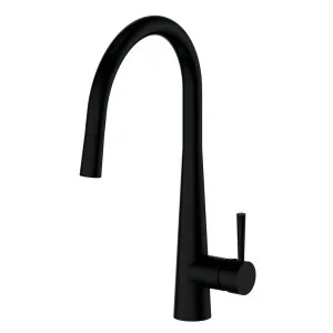 Greens Galiano Pull-Down Sink Mixer Matte Black by Greens, a Kitchen Taps & Mixers for sale on Style Sourcebook