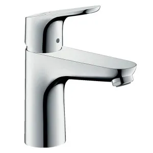 Hansgrohe Focus Single Lever Basin Mixer 100 Chrome by Hansgrohe, a Bathroom Taps & Mixers for sale on Style Sourcebook