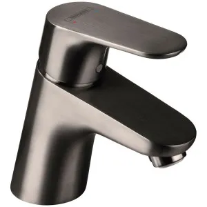Hansgrohe Decor Single Lever Basin Mixer 70 Brushed Black Chrome by Hansgrohe, a Bathroom Taps & Mixers for sale on Style Sourcebook