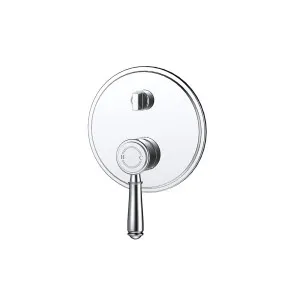 Ikon Clasico Wall Diverter Mixer Trim Kits Chrome by Ikon, a Bathroom Taps & Mixers for sale on Style Sourcebook