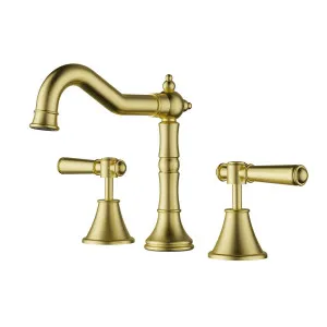 Ikon Clasico Basin Set Brushed Gold by Ikon, a Basins for sale on Style Sourcebook