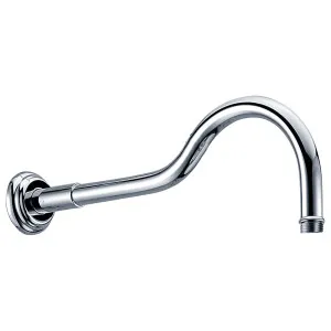 Ikon Clasico Shower Arm Chrome by Ikon, a Shower Heads & Mixers for sale on Style Sourcebook