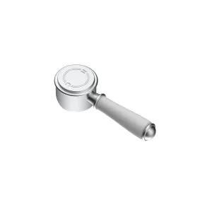 Ikon Clasico Ceramic Handle Brushed Nickel by Ikon, a Bathroom Taps & Mixers for sale on Style Sourcebook
