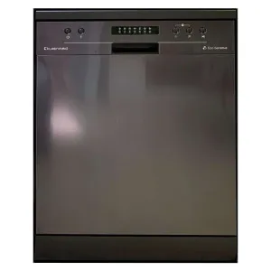 Kleenmaid Free Standing Dishwasher 60cm Black Stainless Steel by Kleenmaid, a Dishwashers for sale on Style Sourcebook