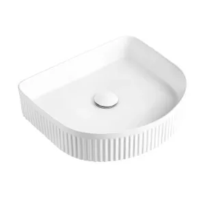 Otti Archie Ceramic Basin Matte White 415mm by Otti, a Basins for sale on Style Sourcebook