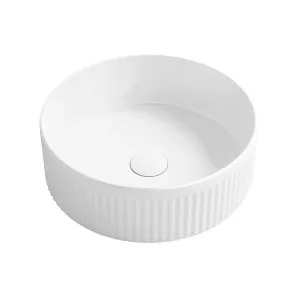 Otti Oxford Round Basin Gloss White 395mm by Otti, a Basins for sale on Style Sourcebook