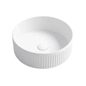 Otti Oxford Round Basin Matte White 395mm by Otti, a Basins for sale on Style Sourcebook