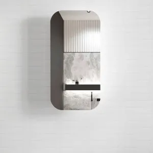 Otti Newport Shaving Cabinet Black Oak by Otti, a Shaving Cabinets for sale on Style Sourcebook